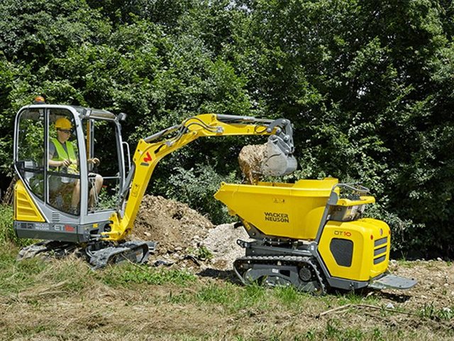 2020 Wacker Neuson DT10 Front tip skip w/ self loading shovel at Wise Honda