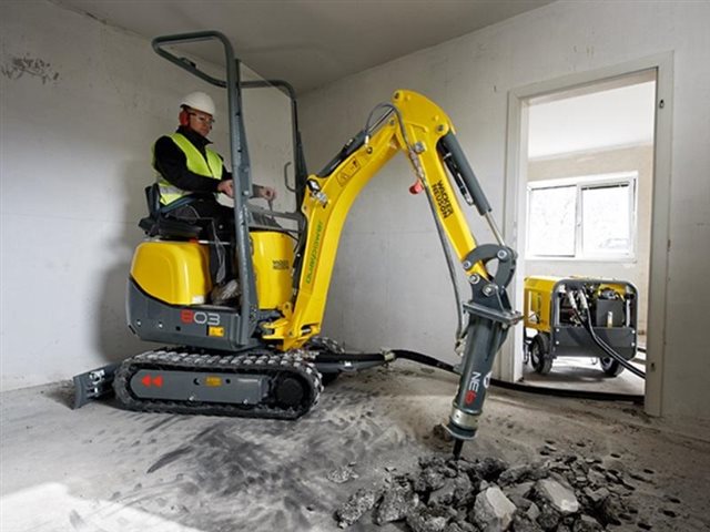 2020 Wacker Neuson Tracked Conventional Tail Excavators 803 dual power at Wise Honda