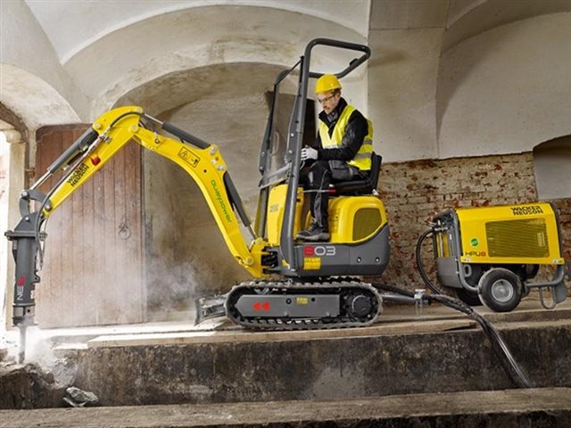 2020 Wacker Neuson Tracked Conventional Tail Excavators 803 dual power at Wise Honda