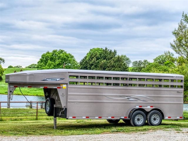 2022 Titan Trailer Classic Gooseneck Livestock 10 at Wise Honda