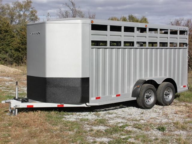2022 Titan Trailer Rancher Bumper Hitch Livestock 10 at Wise Honda