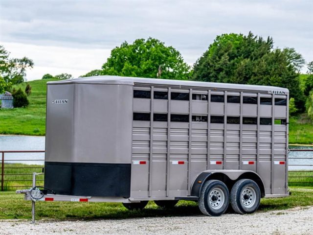 2022 Titan Trailer Standard Bumper Hitch Livestock 10 at Wise Honda