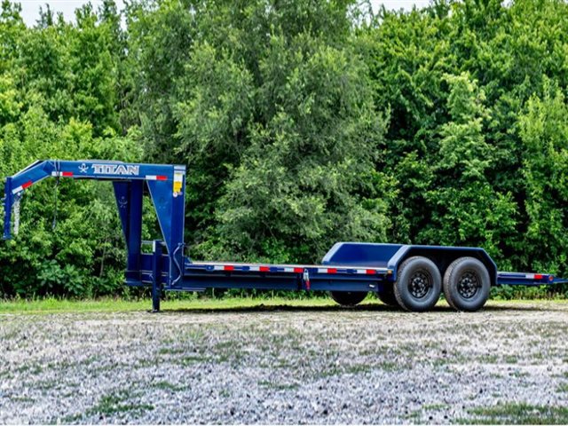 2021 Titan Trailer Gooseneck Tilt Deck 4+16’ at Wise Honda