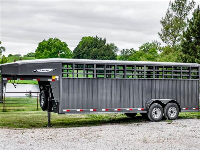 2021 Titan Trailer Rancher Gooseneck Livestock 14 at Wise Honda