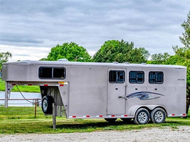 2021 Titan Trailer Royal II Gooseneck Horse 20 4H at Wise Honda