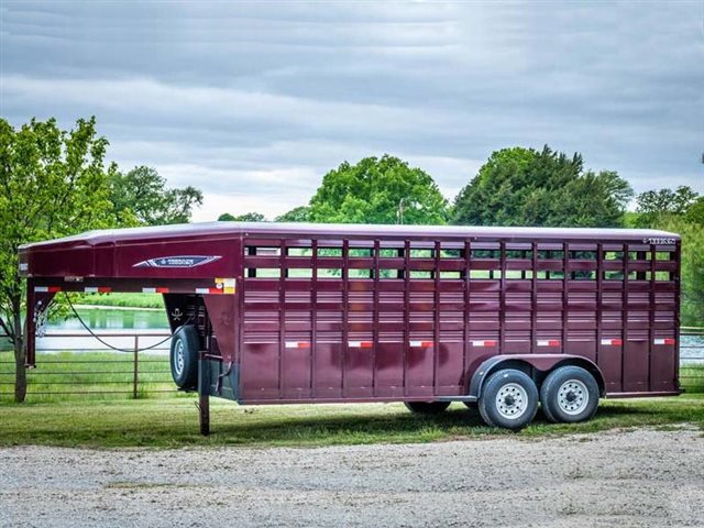 2021 Titan Trailer Standard Gooseneck Livestock 28 at Wise Honda