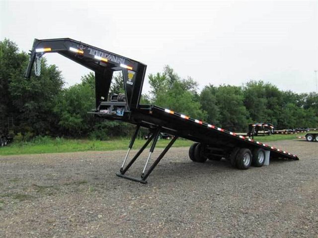 2021 Titan Trailer Tilt-eez Tandem Dually Flatbed 28 at Wise Honda