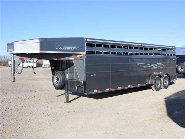 2020 Titan Trailer Classic Livestock Gooseneck at Wise Honda