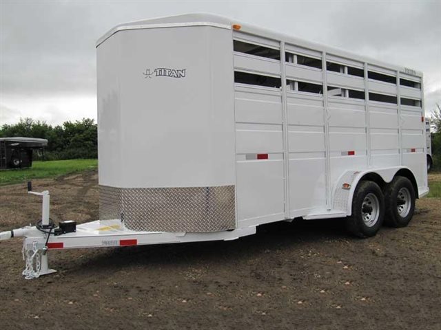 2020 Titan Trailer Primo Horse Trailers Bumper Hitch at Wise Honda