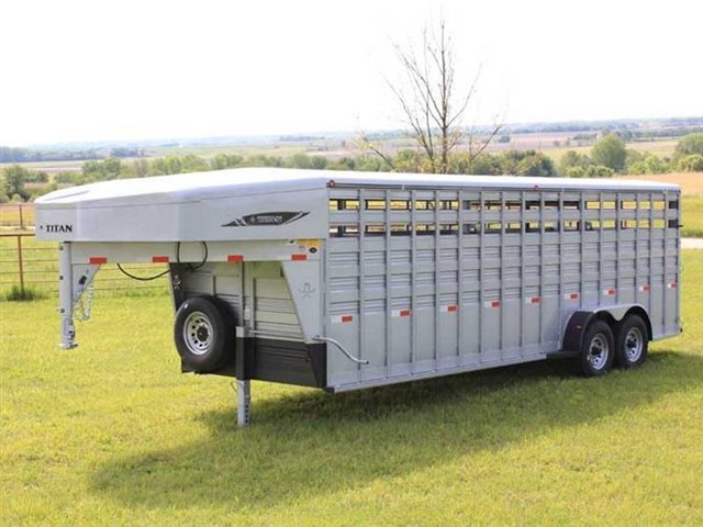 2020 Titan Trailer Standard Livestock Gooseneck at Wise Honda