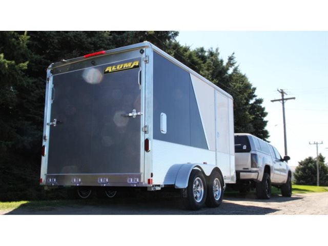 2022 Aluma Enclosed Tandem Axle Sport Trailers AE716TA Sport at Mount Rushmore Motorsports