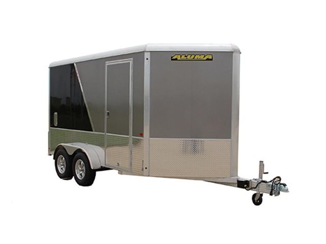 2022 Aluma Enclosed Tandem Axle Trailers AE716TA at Mount Rushmore Motorsports