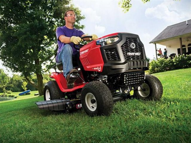 2022 Troy-Bilt Lawn & Garden Tractor Bronco 42 at McKinney Outdoor Superstore