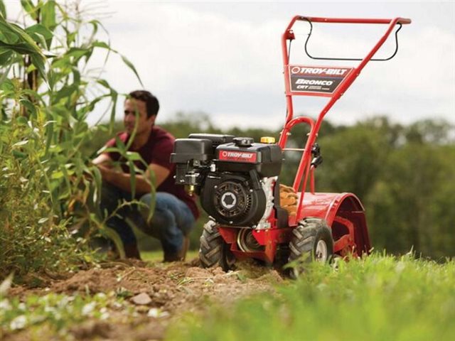 2021 Troy-Bilt Garden Tiller Bronco CRT at McKinney Outdoor Superstore