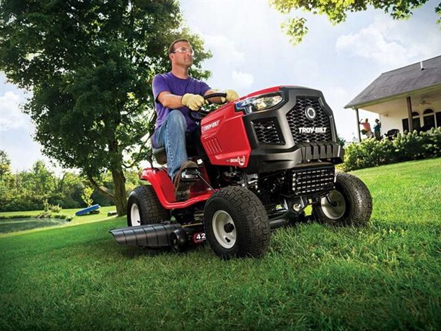 2021 Troy-Bilt Lawn & Garden Tractor Bronco 42 at McKinney Outdoor Superstore