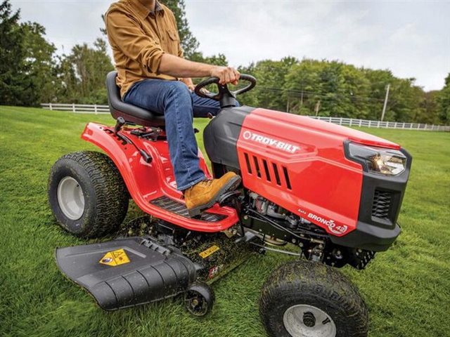 2021 Troy-Bilt Lawn & Garden Tractor Bronco 42 at McKinney Outdoor Superstore