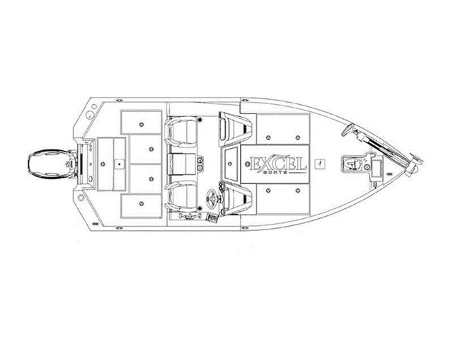 2022 Excel Boats Bass EX 200 at Sunrise Marine & Motorsports
