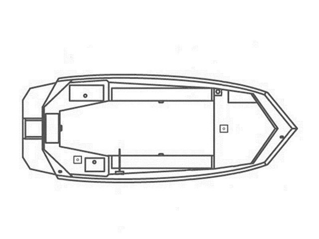 2022 Excel Boats Shallow Water F4 1754 F4 Dual Gun Box at Sunrise Marine & Motorsports