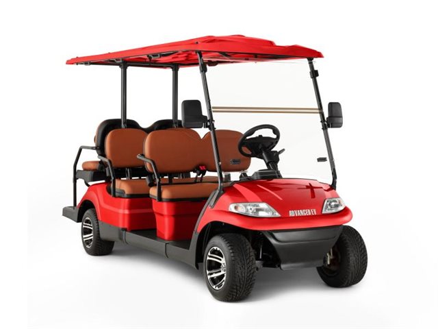 2022 Advanced EV EV1 6 Metallic Red at Patriot Golf Carts & Powersports