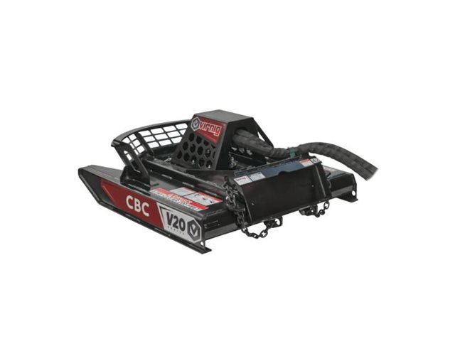 2023 Virnig Manufacturing V20 Mini Skid Steer Open Front Rotary Brush Cutter CBC42-O at Wise Honda
