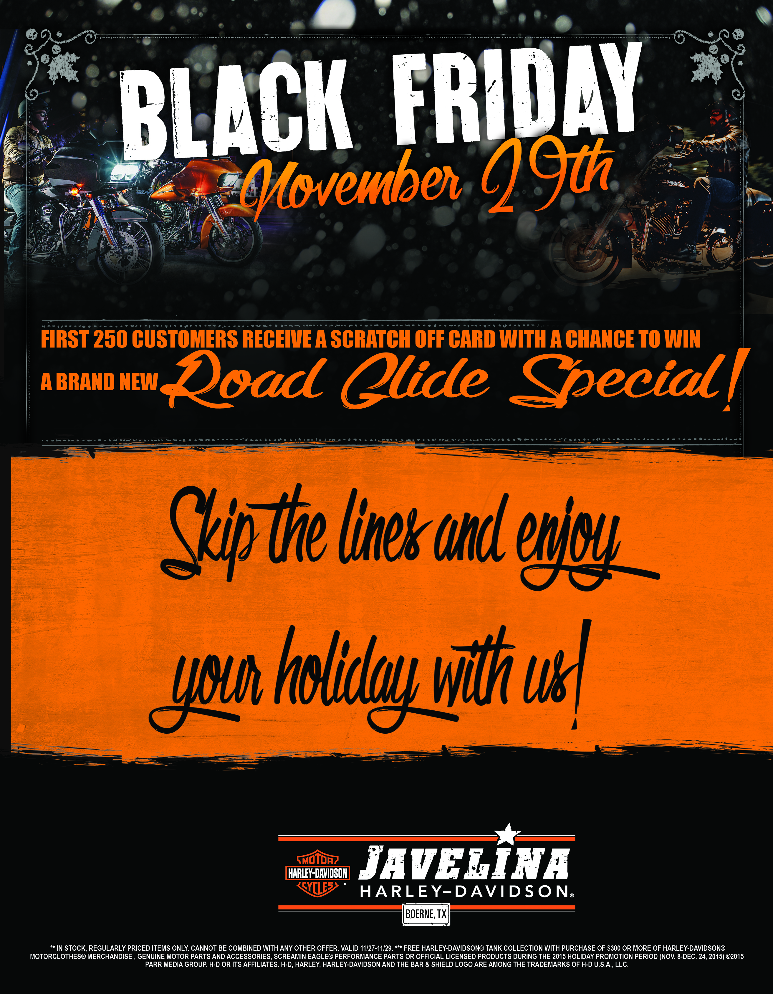 harley davidson black friday sale