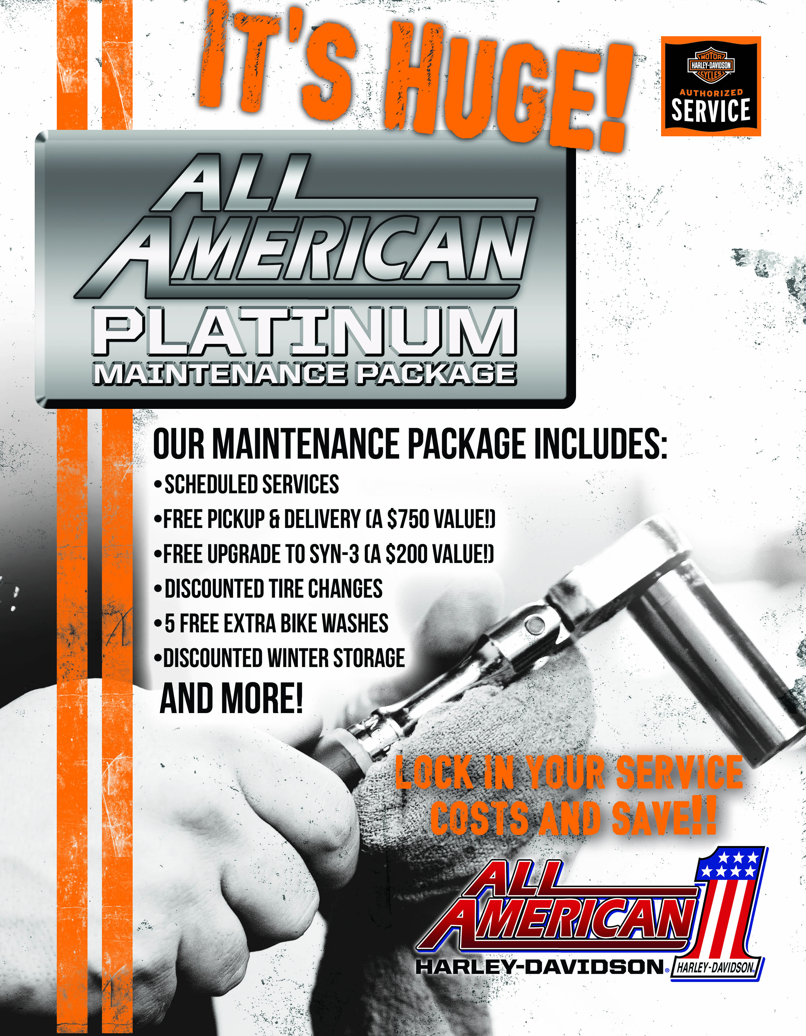 Service your Harley-Davidson to keep it safe and maintain its value!