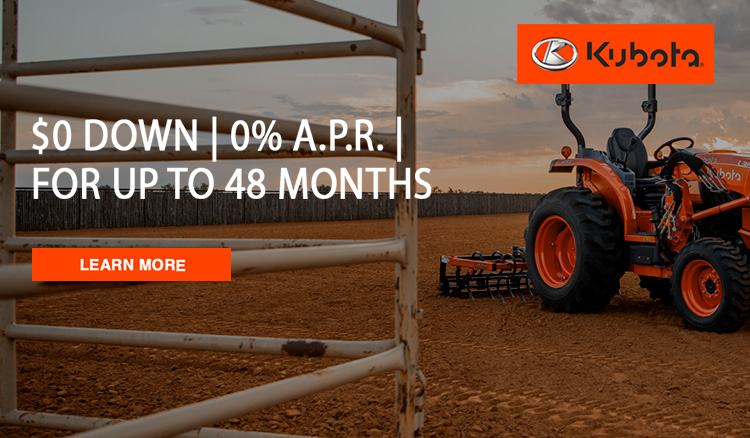 Kubota Special Offers - Compact Tractors at Santa Fe Motor Sports