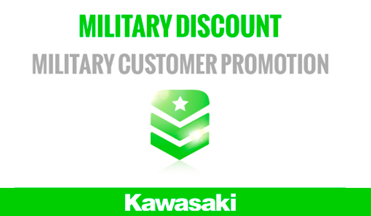 KAWASAKI - MILITARY DISCOUNT at Friendly Powersports Slidell