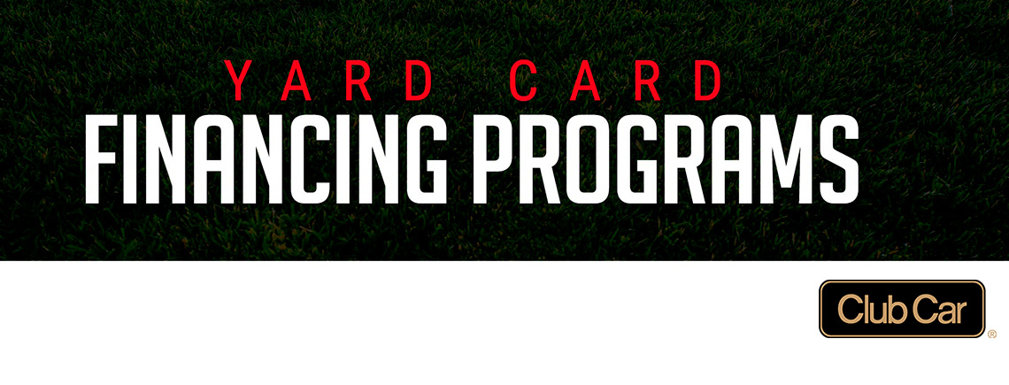 Club Car – Yard Card Financing Programs at Bulldog Golf Cars