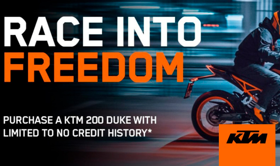 KTM - RACE INTO FREEDOM at Pitt Cycles