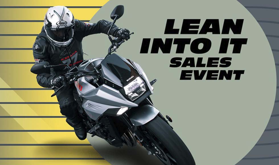 Suzuki - Lean Into It Sales Event at Southern Illinois Motorsports