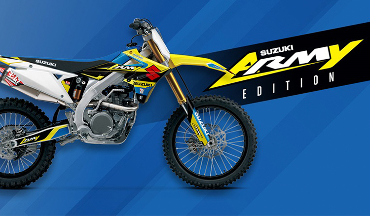 Suzuki - RM ARMY EDITION at Brenny's Motorcycle Clinic, Bettendorf, IA 52722