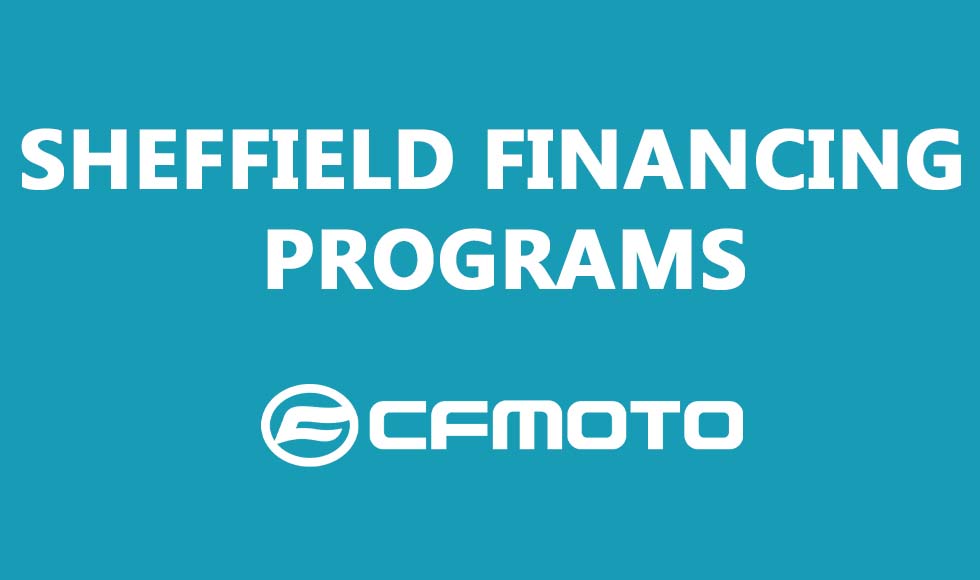 CF Moto - Retail Financing Programs at Hebeler Sales & Service, Lockport, NY 14094