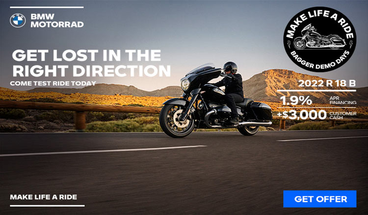 Get Lost In The Right Direction – 2022 R 18 B 1.9% APR + 3,000 cash offer at Lynnwood Motoplex, Lynnwood, WA 98037