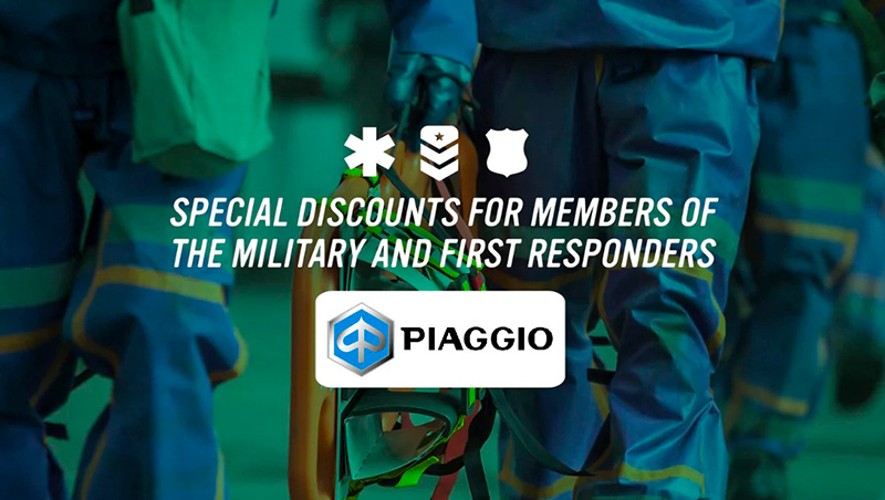 PIAGGIO - MILITARY & FIRST RESPONDERS at Powersports St. Augustine