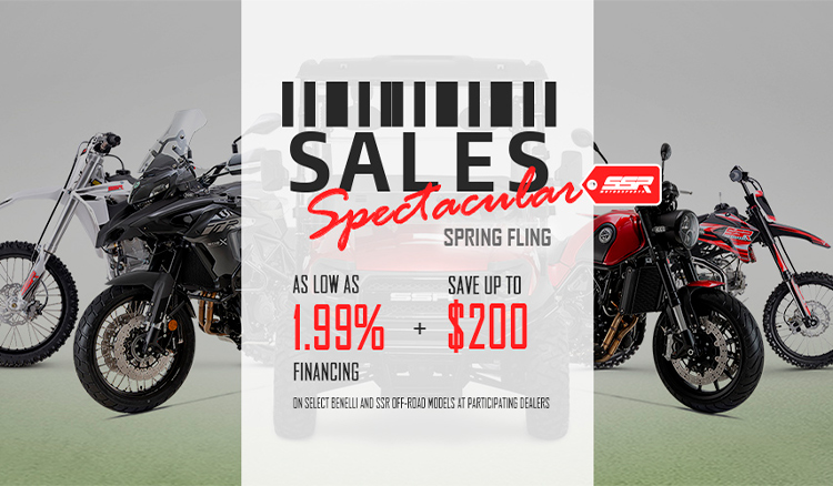 SSR Motorsports - Current Offers at Sloans Motorcycle ATV, Murfreesboro, TN, 37129