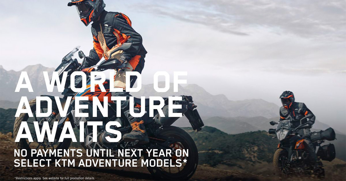 KTM - A WORLD OF ADVENTURE AWAITS at Indian Motorcycle of Northern Kentucky
