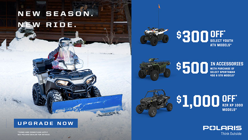 Upgrade Your Ride Sales Event at Midwest Polaris, Batavia, OH 45103