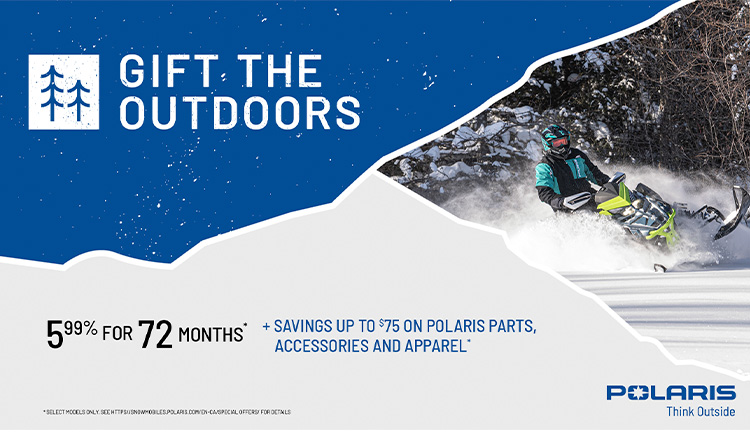 Polaris Snowmobiles - Canada - Gift The Outdoors at Fort Fremont Marine