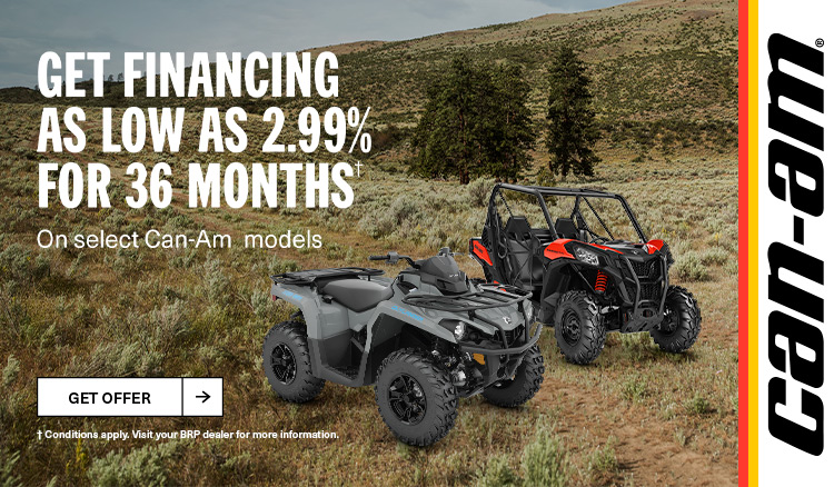 Can Am Off Road US -  RETAIL PROMOTIONS Outlander, Maverick Trail, and Maverick Sport at Iron Hill Powersports