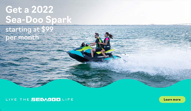 SEA-DOO Get financing as low as 2.99% for 36 months on 2022 Sea-Doo personal watercraft models at Hebeler Sales & Service, Lockport, NY 14094