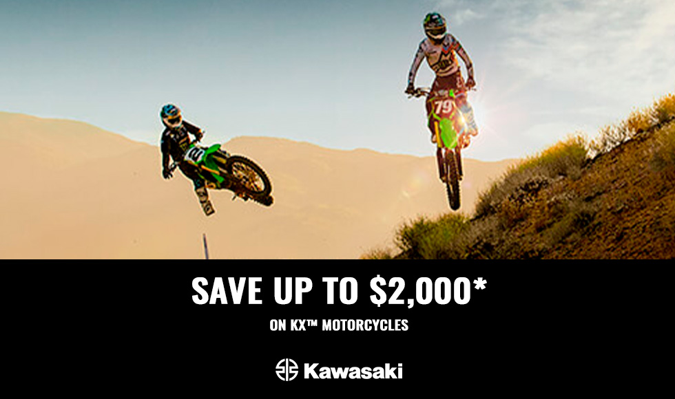 Kawasaki - SAVE UP TO $2,000* at Rod's Ride On Powersports