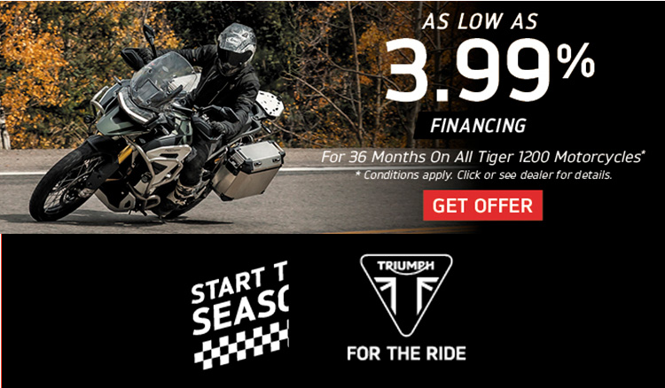 TRIUMPH - “START THE SEASON” SALES EVENT at Fort Myers