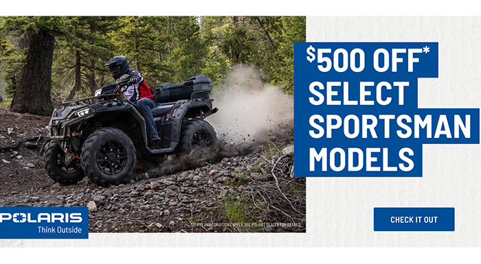 Polaris Off-Road: 2023 Do More Sales Event - Sportsman at Guy's Outdoor Motorsports & Marine