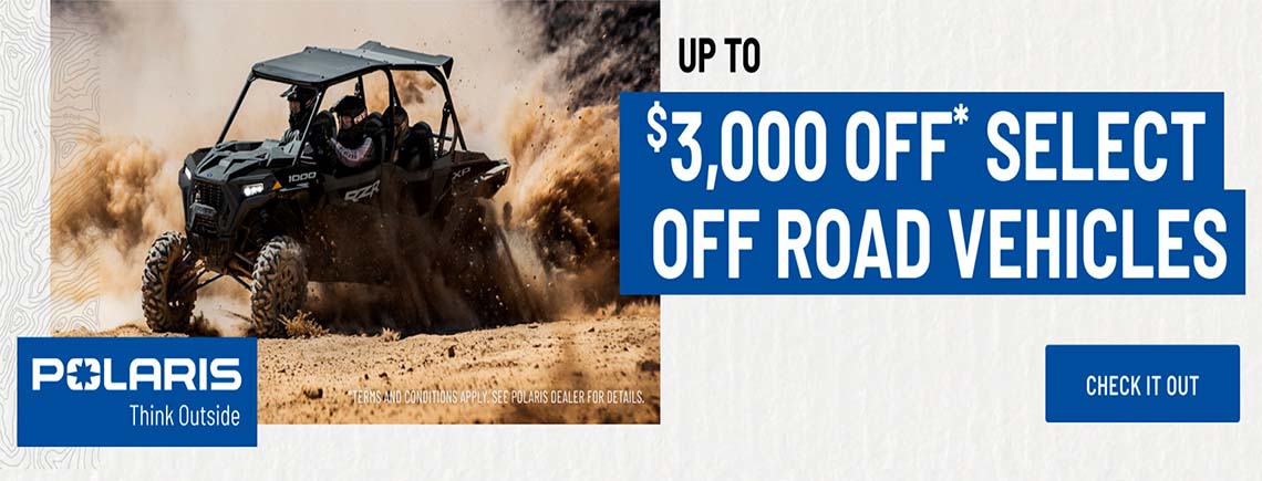 Polaris - Lead Offer at Rod's Ride On Powersports