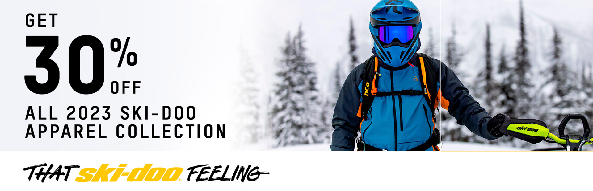 Ski doo - GET 30% OFF ALL 2023 SKI - DOO APPAREL COLLECTION at Interlakes Sport Center