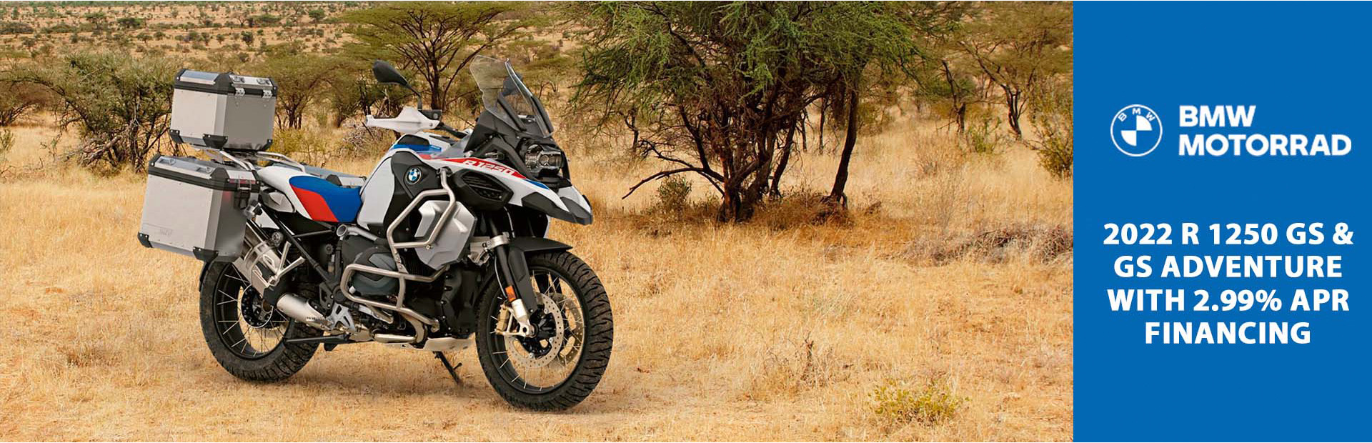 BMW - 2022 R 1250 GS & GS Adventure with 2.99% APR Financing at Wild West Motoplex