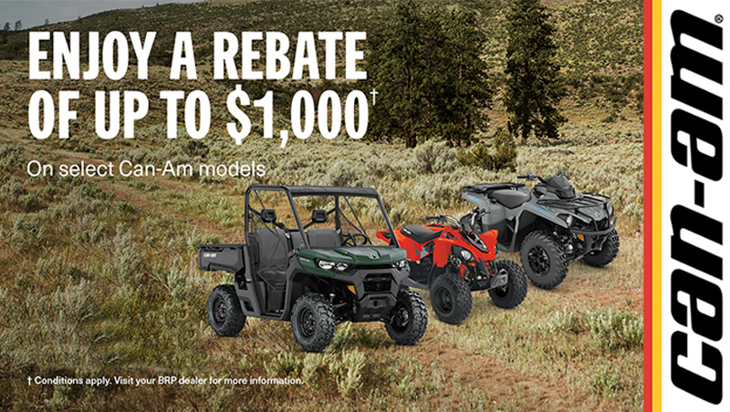 Can am Off Road - Retail Promotion at Edwards Motorsports & RVs