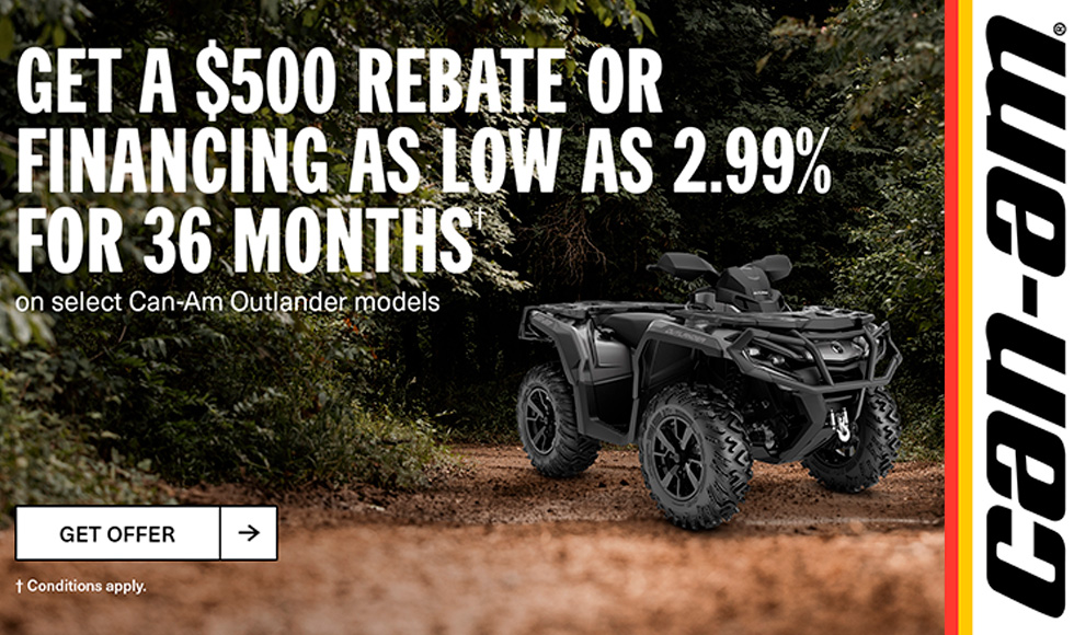 Can am Off Road US - Retail Promotion at Sloans Motorcycle ATV, Murfreesboro, TN, 37129