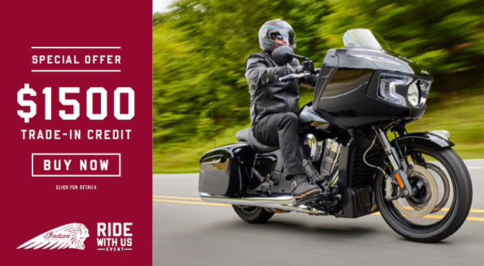 INDIAN MOTORCYCLES US - Challenger Trade In at Got Gear Motorsports